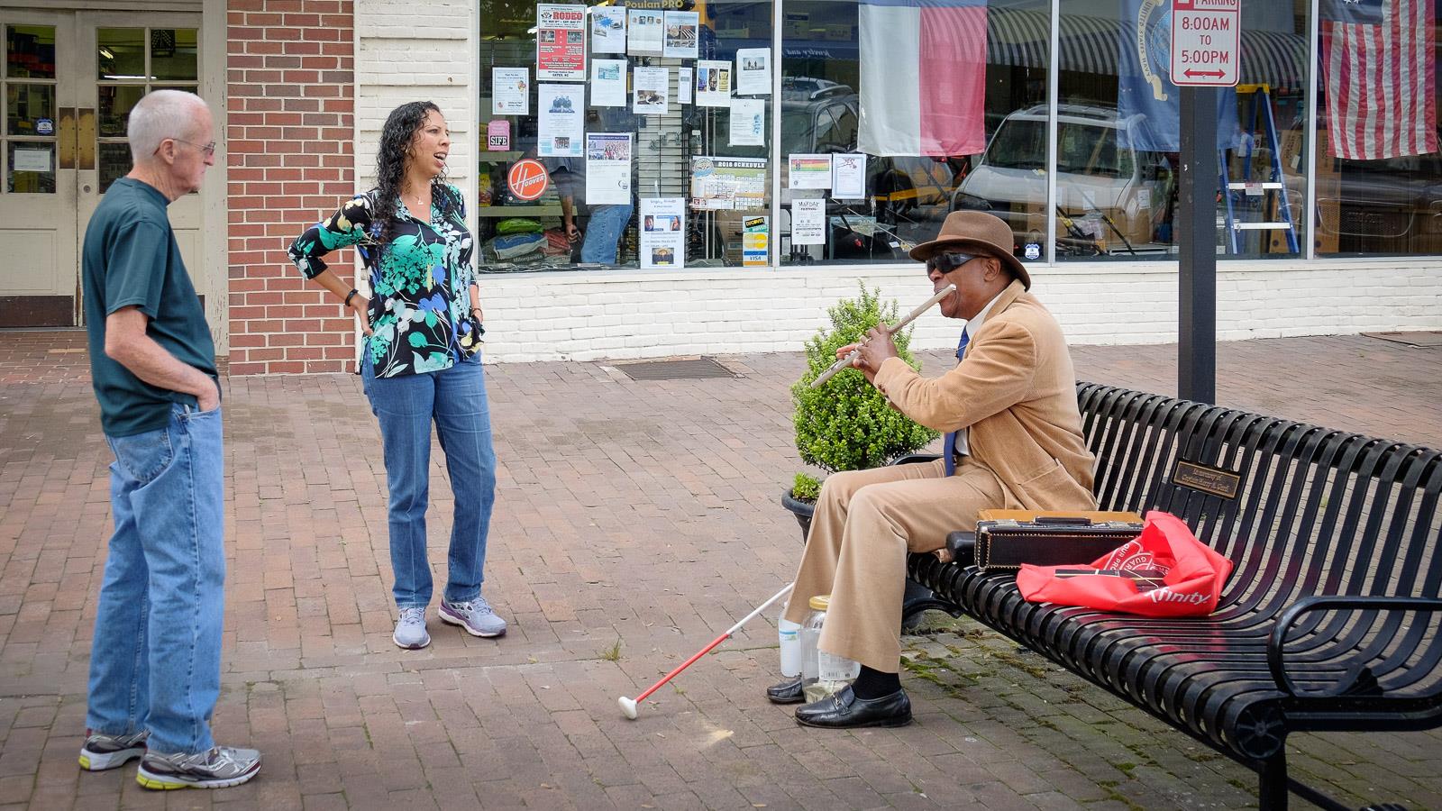 Street Musician, Edenton, North Carolina